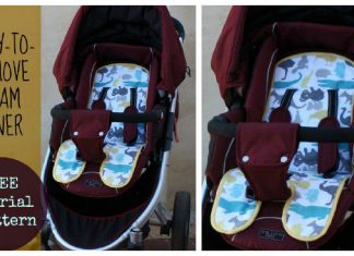 Easy to Remove Pram Liner Free Sewing Pattern