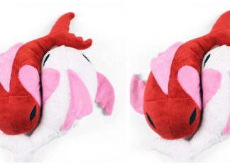 Love Koi Plushies Free Sewing Pattern