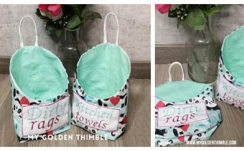 Hanging Storage Pod Free Sewing Pattern