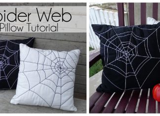 Spider Web Pillows Free Sewing Pattern