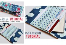 Basic Wallet Free Sewing Pattern