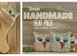 Owl Heat Pack Free Sewing Pattern