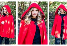 Red Riding Hood Cape Free Sewing Pattern