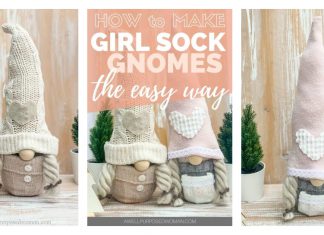 Girl Sock Gnomes Free Sewing Pattern