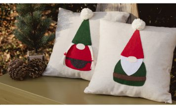 Gnome Applique Pillows Free Sewing Pattern