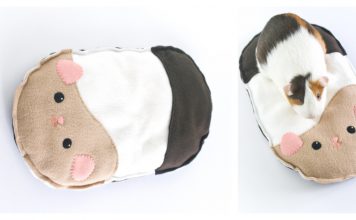 Guinea Pig Cushion Free Sewing Pattern