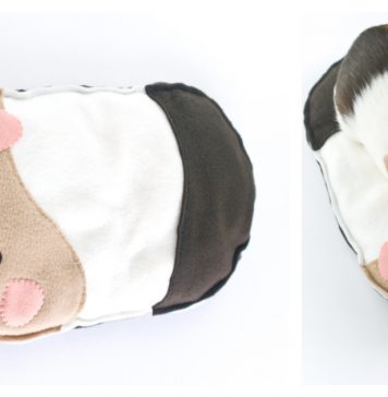 Guinea Pig Cushion Free Sewing Pattern