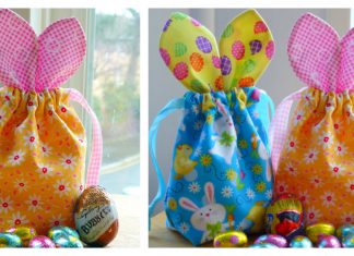 Bunny Bag Free Sewing Pattern