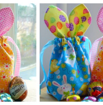 Bunny Bag Free Sewing Pattern