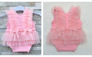 Baby Girl Ruffle Romper Free Sewing Pattern