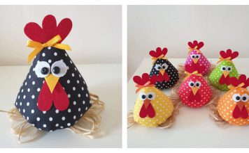 Sitting Chicken Sewing Pattern