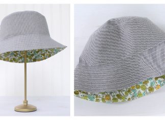 Summer Bucket Hat Free Sewing Pattern