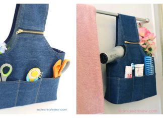 Zip-on Tool Caddy Free Sewing Pattern