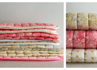 Pure and Simple Quilted Blankets Free Sewing Pattern