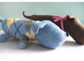 Sock Dog Free Sewing Pattern