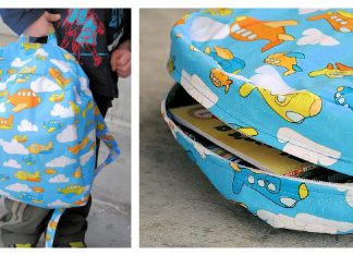 Kid’s Backpack Free Sewing Pattern