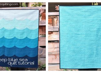 Deep Blue Sea Quilt Free Sewing Pattern