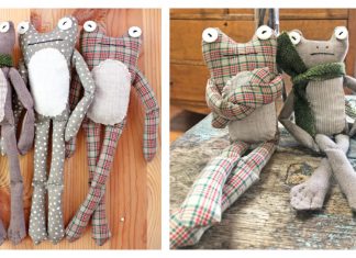 Frog Doll Free Sewing Pattern