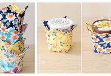 Reversible Pint-size Ice Cream Cozy Free Sewing Pattern