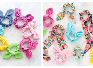 Scrunchie Free Sewing Pattern