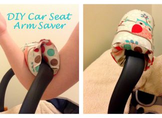 Car Seat Arm Saver Free Sewing Pattern