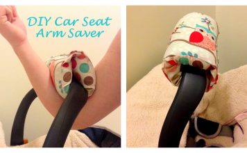 Car Seat Arm Saver Free Sewing Pattern