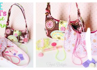 Little Girl Purse Free Sewing Pattern