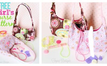 Little Girl Purse Free Sewing Pattern