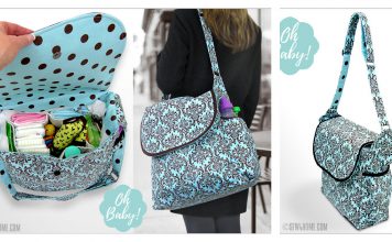Diaper Bag Free Sewing Pattern
