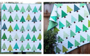 Evergreen Quilt Free Sewing Pattern