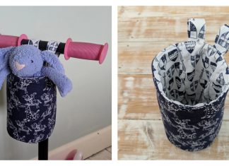 Scooter Pouch Free Sewing Pattern