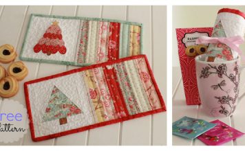 Christmas Mug Rugs Free Sewing Pattern