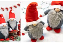 Christmas Gnome Free Sewing Pattern