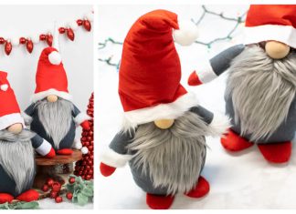 Christmas Gnome Free Sewing Pattern