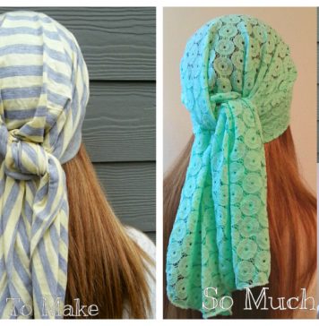 Easy Head Scarves Free Sewing Pattern
