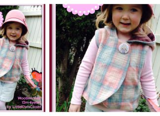 Woollen Vest Free Sewing Pattern