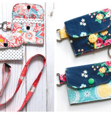 Mini Wallet Free Sewing Pattern