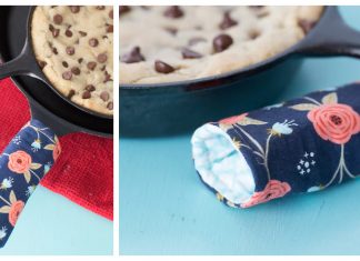 Skillet Handle Cover Free Sewing Pattern