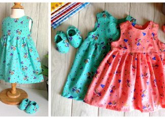 Easy Baby Girl Dress Sewing Pattern