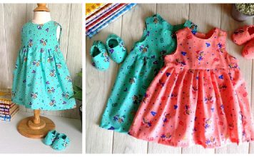 Easy Baby Girl Dress Sewing Pattern