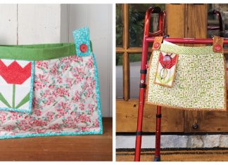 Tulip Walker Tote Free Sewing Pattern