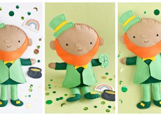 Leprechaun Doll Free Sewing Pattern