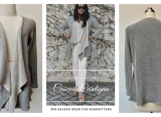 Cascade Cardigan Free Sewing Pattern