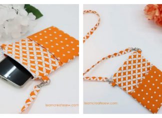 Cell Phone Pouch Free Sewing Pattern