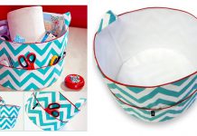 Sewing Room Task Basket Free Sewing Pattern