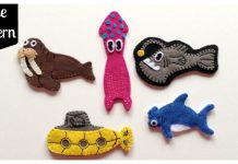 Felt Ocean Finger Puppets Free Sewing Pattern