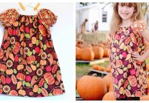 Peasant Dress Free Sewing Pattern