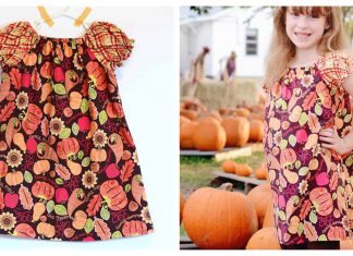 Peasant Dress Free Sewing Pattern