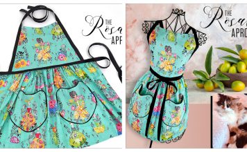 Rosalie Apron Free Sewing Pattern