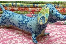 Dapper Dachshunds Free Sewing Pattern